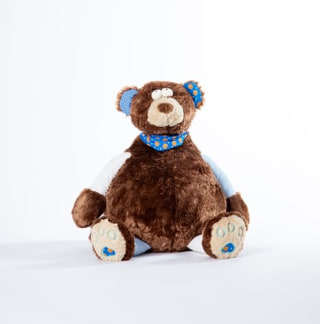 Binge Watching Buddy Plush Basketball Buddy Bear