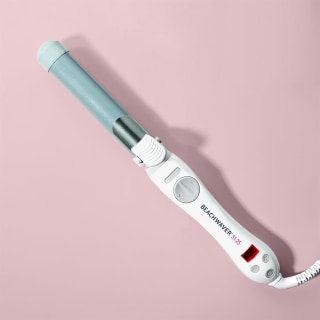 S.75 Rotating Curling Iron in White 