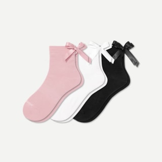 Women's Lightweight Bow Quarter Sock 3-Pack