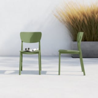 Farrah Outdoor Stacking Dining Side Chair