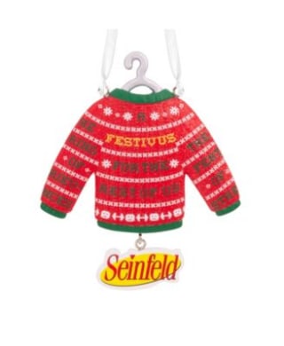 Seinfeld Festivus Sweater Christmas Ornament