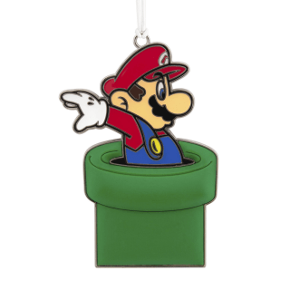 Super Mario™ Metal Hallmark Ornament