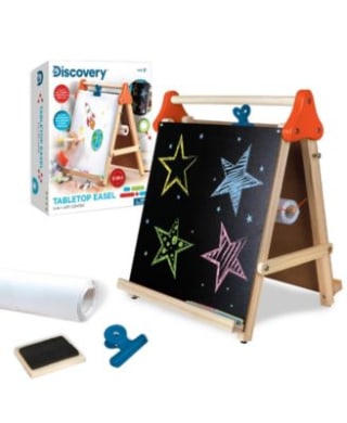 3-in-1 Tabletop Dry Erase Chalkboard