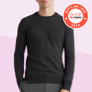 Mongolian Cashmere Crewneck Sweater