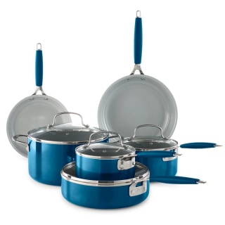 Food Network 10-Piece Nonstick Ceramic Cookware Set