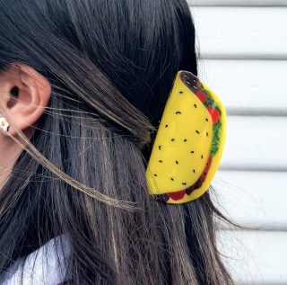 Jenny Lemons Large Taco Hair Claw Clip