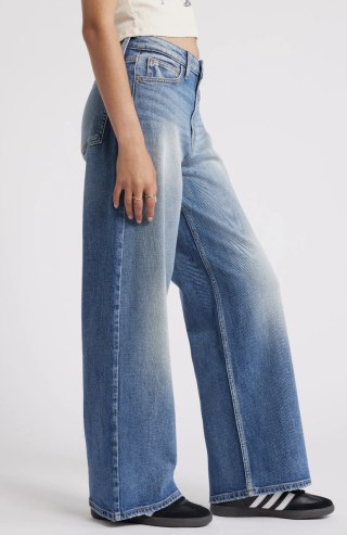 High-Rise Baggy Jeans