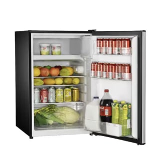 Magic Chef Stainless Steel Mini Fridge with Freezer