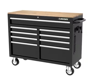 Husky Tool Storage Mobile Workbench Cabinet