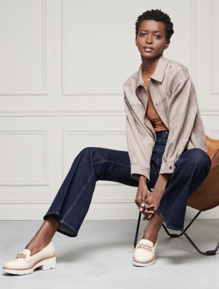 Desi Lug Sole Chain Loafer