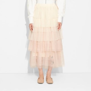 Tulle Graphic Skirt