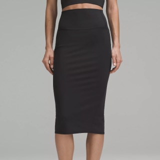 Nulu Slim-Fit High-Rise Skirt