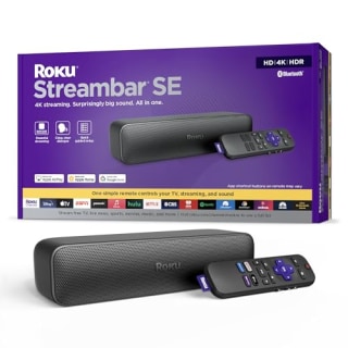 Roku Streambar TV soundbar with built-in 4K/HD/HDR streaming, premium speakers