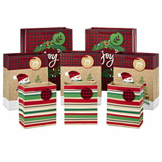 Hallmark Christmas Gift Bag Assortment (8 Bags)