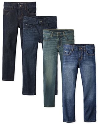 Basic Straight Leg Jeans