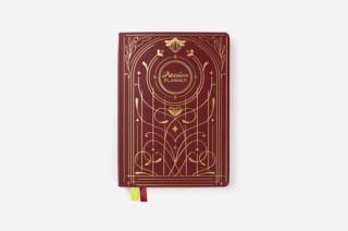 Weekly 2025 Planner Maroon Gilded Magic