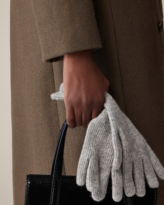 Ribbed Tech-Touch Gloves