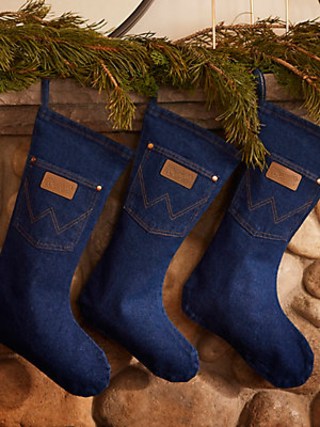 Denim Christmas Stocking