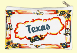 Texas Travel Pouch