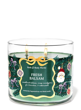 Fresh Balsam 3-Wick Candle