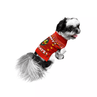 Holiday Winnie the Pooh Dog Sweater