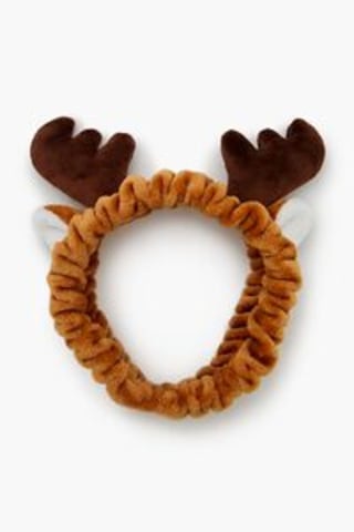 Plush Reindeer Headwrap
