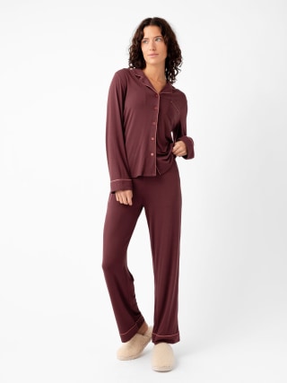 Cozy Earth Long Sleeve Bamboo Pajama Set