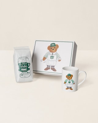 Ralph’s Coffee Polo Bear Mug Gift Set