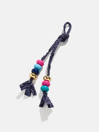 Braided Bandana Bag Charm