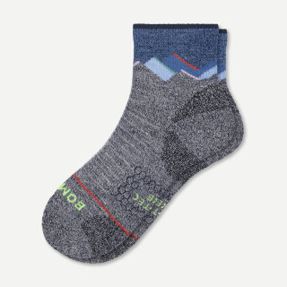 Bombas Merino Wool Blend Hiking Quarter Socks