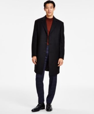 Wool Cashmere Blend Overcoats