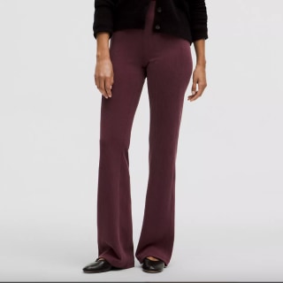Ribbed Softstreme Flared Pant Regular
