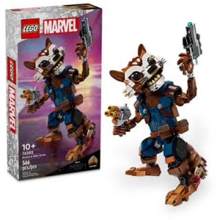 LEGO Marvel Rocket & Baby Groot Minifigure Building Toy