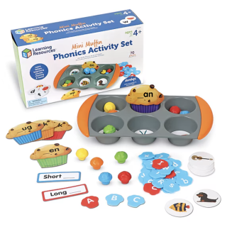 Mini Muffin Phonics Activity Set