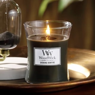 Evening Bonfire Medium Hourglass Candle