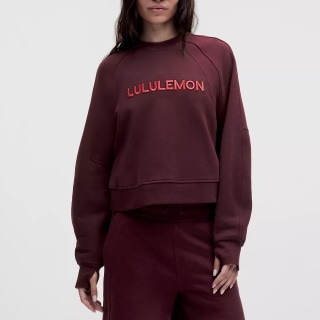 Scuba Oversized Pullover with Wordmark