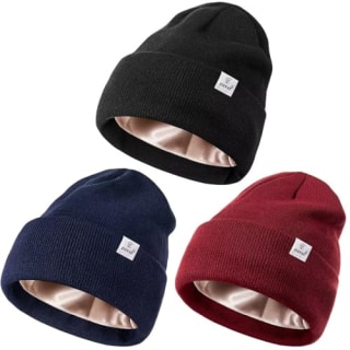Zuppad Satin Lined Winter Beanies (Set of 3)