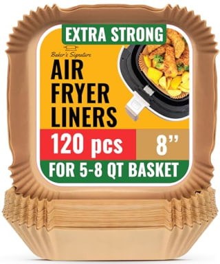 Air Fryer Paper Liners (120 Pieces)
