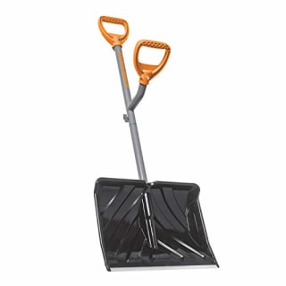 Ergie Steel Shaft Impact Resistant Snow Shovel