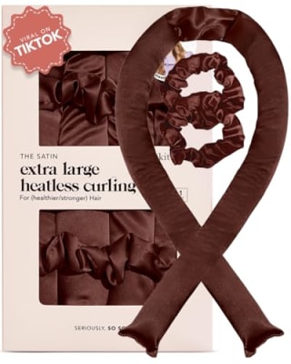 Satin XL Jumbo Hair Rollers