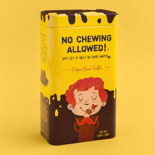 No Chewing Allowed Signature Tin