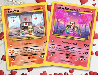 Custom Valentine's Day Pokemon Card