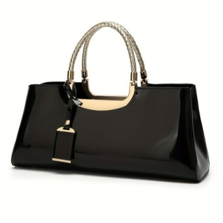 Patent Leather Evening Bag