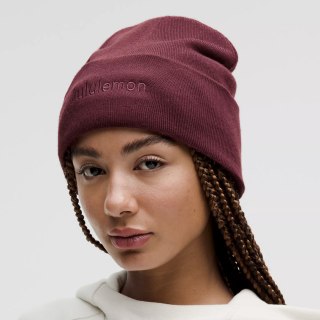 Warm Revelation Beanie Wordmark