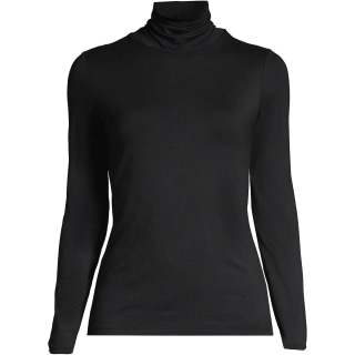 Lands' End Lightweight Long Sleeve Turtleneck