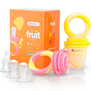 Baby Food Feeder/Fruit Feeder Pacifier Nibbler (Pack of 2)