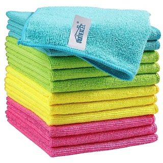 Homexcel Microfiber Cleaning Cloth, 12 Pack