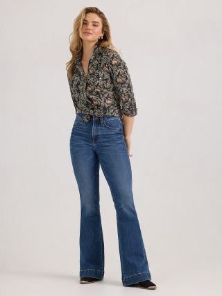 Retro Bailey High Rise Trouser Jean
