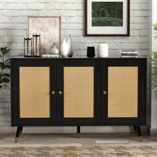 Rattan Sideboard Cabinet