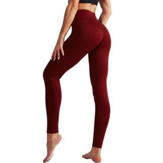 Neleus High Waist Leggings with Side Pocket